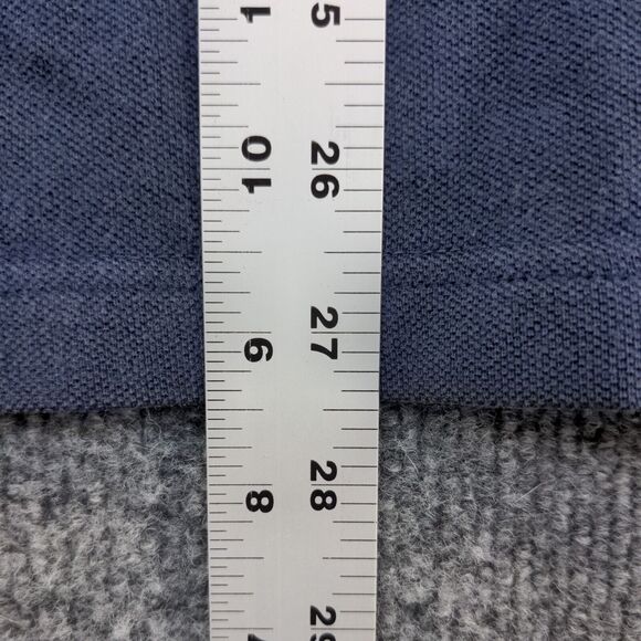 Adidas Men's NSCAA Soccer Polo Shirt Blue Large Short Sleeve Embroidered Logo - Picture 12 of 13